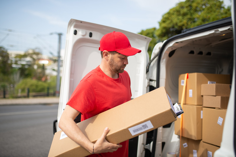 Profitez d'une livraison sans tracas, confirmée à temps